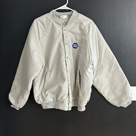 Hartwell Other - NAPA Gray Bomber Jacket Made in USA Size XL